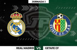 Alineaciones Real Madrid - Getafe Jornada 1