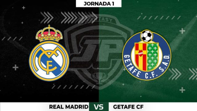 Alineaciones Real Madrid - Getafe Jornada 1