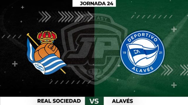 Alineaciones Real Sociedad - Alavés Jornada 24