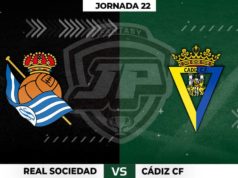 Alineaciones Real Sociedad - Cádiz Jornada 22