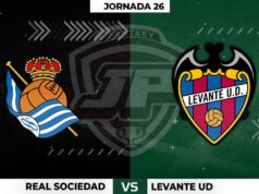 Alineaciones Real Sociedad - Levante Jornada 26