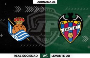 Alineaciones Real Sociedad - Levante Jornada 26