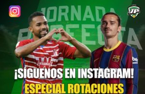 Rotaciones Jornada 25 Fantasy