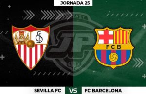 Alineaciones Sevilla - Barça Jornada 25