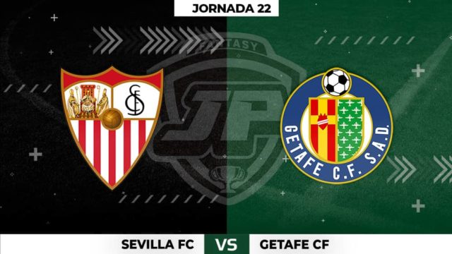 Alineaciones Sevilla - Getafe Jornada 22
