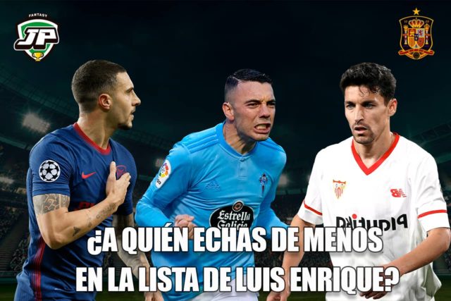 Encuesta: ¿A quién echas de menos en la lista de Luis Enrique?