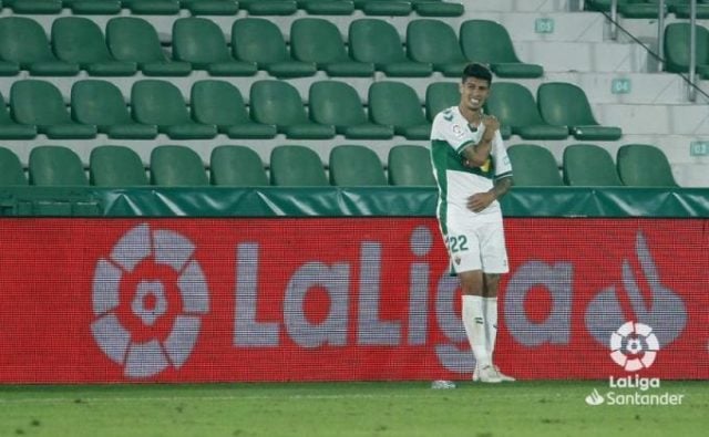 Rigoni Rigoni se duele del hombro