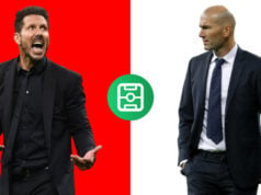 Simeone y Zidane