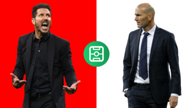 Simeone y Zidane