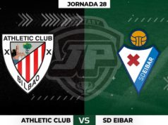 Alineaciones Athletic Club - Eibar Jornada 28