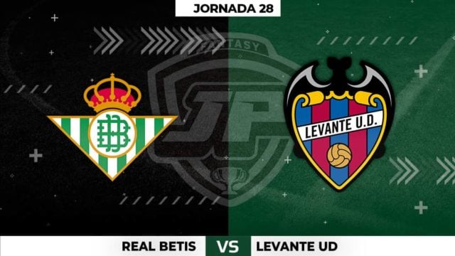 Alineaciones Betis - Levante Jornada 28 Alineaciones Betis - Levante Jornada 28
