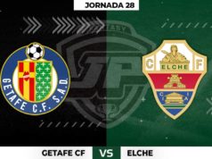 Alineaciones Getafe - Elche Jornada 28