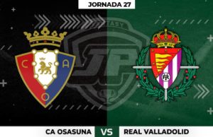 Alineaciones Osasuna - Valladolid Jornada 27