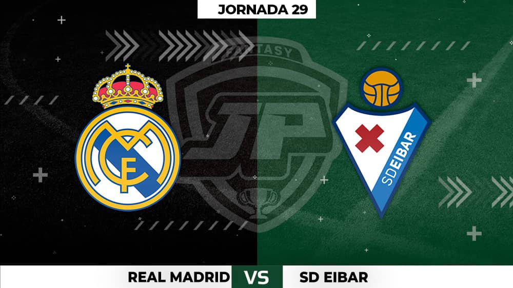 Alineaciones Posibles: Real Madrid - Eibar Jornada 29
