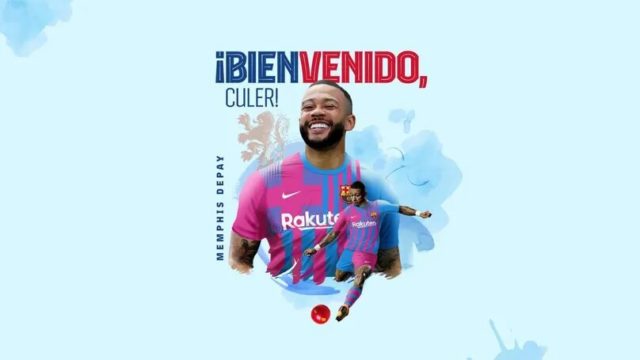 Memphis Depay FC Barcelona