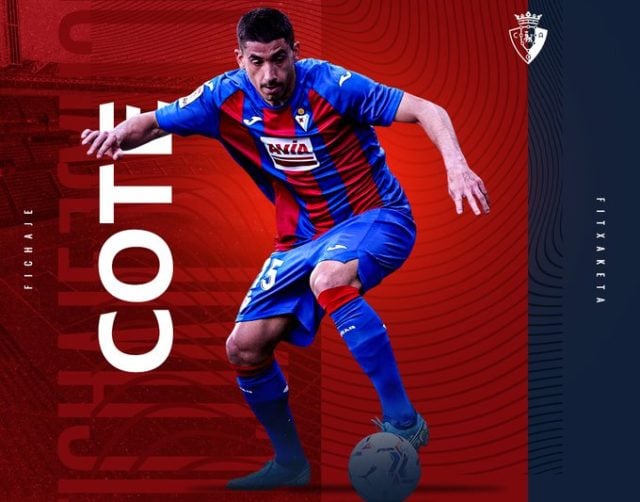 Cote, a Osasuna