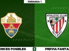 Alineaciones Elche - Athletic en Biwenger, Comunio y Fantasy