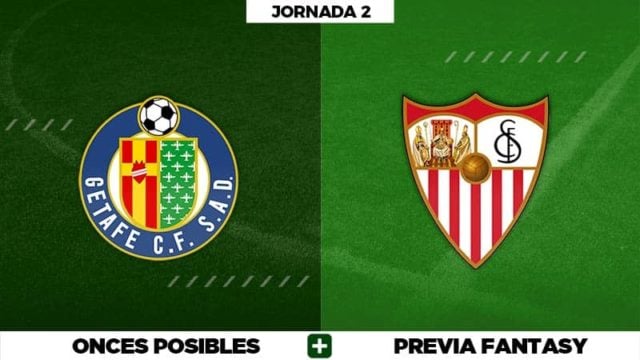 Alineaciones Getafe - Sevilla