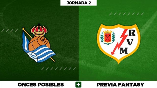 Alineaciones Real Sociedad - Rayo en Biwenger, Comunio y Fantasy