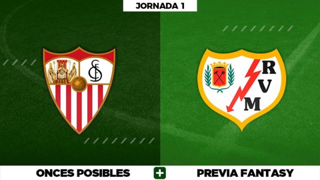 Alineaciones Sevilla - Rayo en Biwenger, Comunio y Fantasy