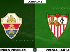 Alineaciones Elche - Sevilla en Biwenger, Comunio y Fantasy