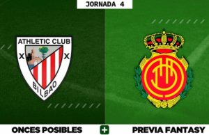 Alineaciones Posibles del Athletic - Mallorca - Jornada 4