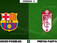 Alineaciones Posibles del Barça - Granada - Jornada 5