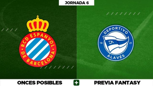 Alineaciones Posibles del Espanyol - Alavés - Jornada 6