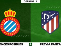 Alineaciones Posibles del Espanyol - Atlético - Jornada 4