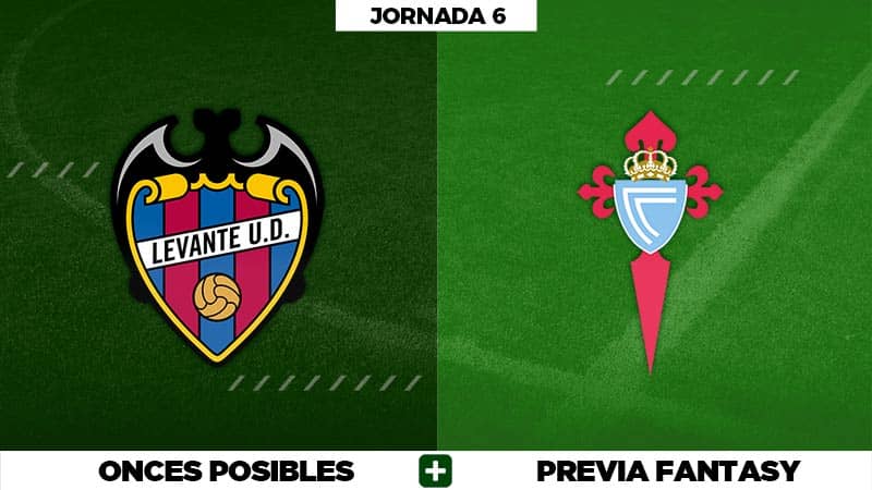 Alineaciones Posibles del Levante - Celta - Jornada 6