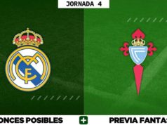 Alineaciones Posibles del Real Madrid - Celta - Jornada 4
