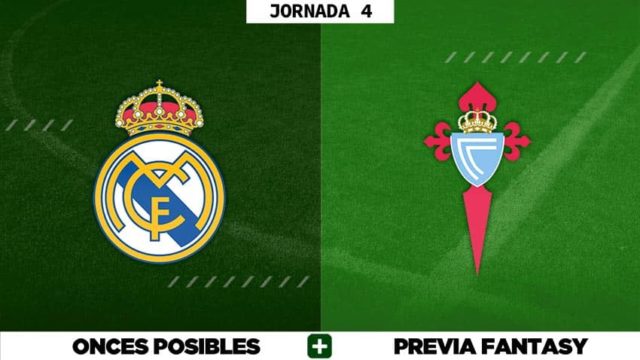 Alineaciones Posibles del Real Madrid - Celta - Jornada 4