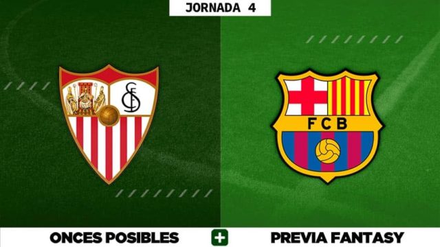 Alineaciones Posibles del Sevilla - Barça - Jornada 4
