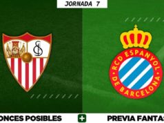 Alineaciones Posibles del Sevilla - Espanyol - Jornada 7