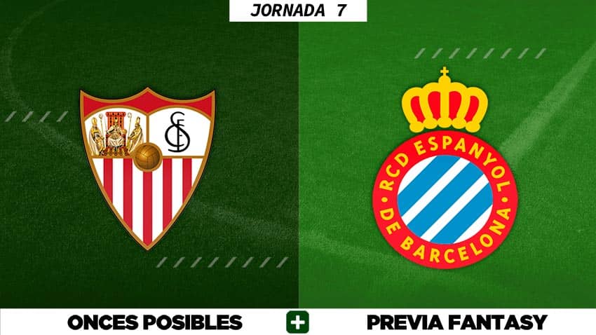 Alineaciones Posibles del Sevilla - Espanyol - Jornada 7