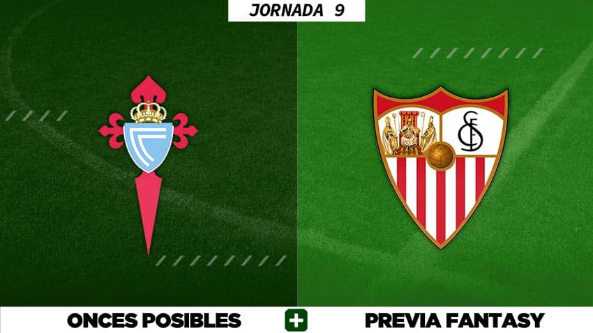 Alineaciones Posibles del Celta - Sevilla - Jornada 9