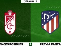 Alineaciones Posibles del Granada - Atlético de Madrid - Jornada 9