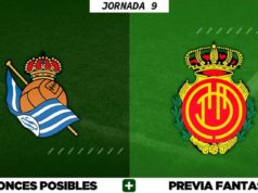 Alineaciones Posibles del Real Sociedad - Mallorca - Jornada 9