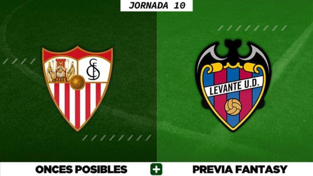 Alineaciones Posibles del Sevilla - Levante - Jornada 10