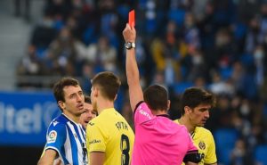 Oyarzabal expulsado ante el Villarreal