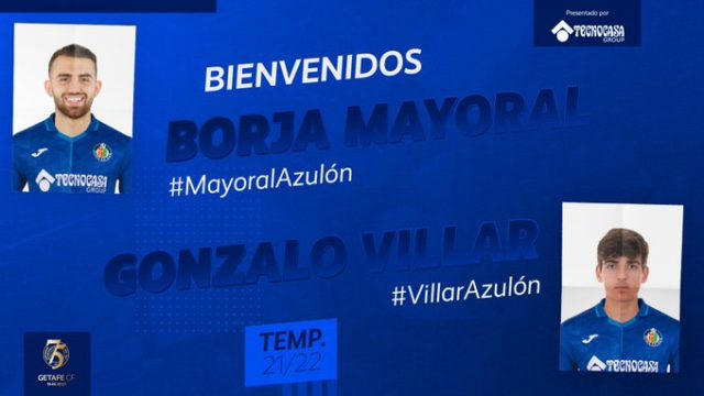 Mayoral y Gonzalo Villar Getafe