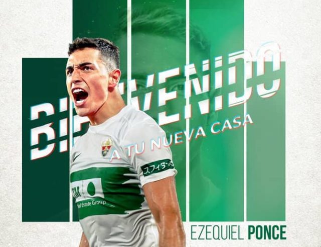 Ezequiel Ponce, nuevo jugador del Elche