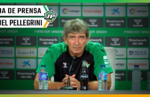 Manuel Pellegrini: Rueda de Prensa, entrenador del Betis