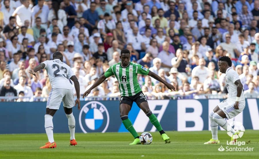 Luiz Henrique, en el Santiago Bernabéu