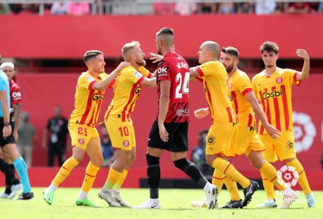 Oriol Romeu debuta con la camiseta del Girona