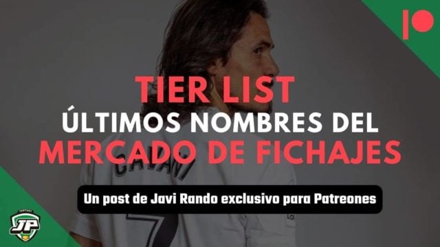 Tier List de Últimos Nombres del Mercado de Fichajes en Biwenger