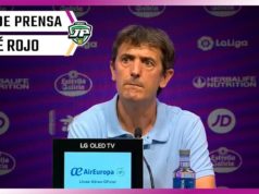 Pacheta: Rueda de Prensa, entrenador del Valladolid