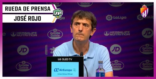 Pacheta: Rueda de Prensa, entrenador del Valladolid