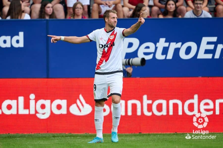 Primer gol de Lejeune con la camiseta del Rayo