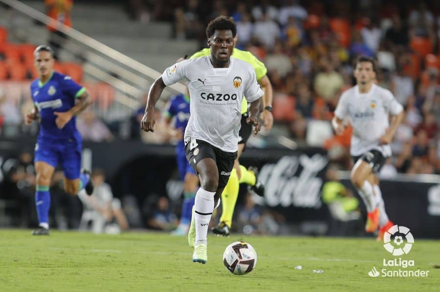 Yunus Musah en Mestalla